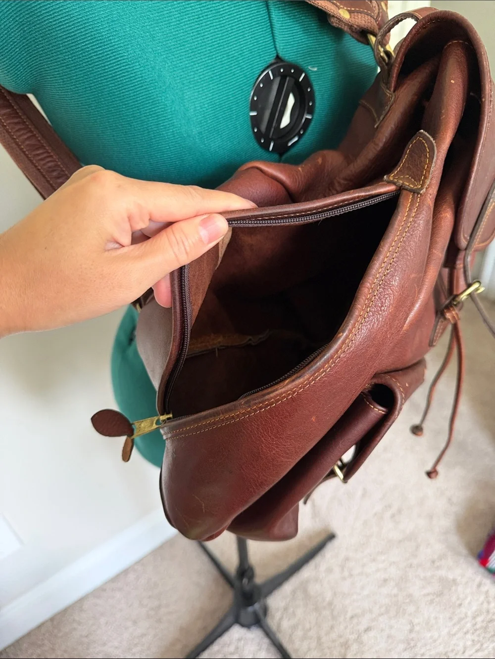 G.H. Bass & Co. brown leather